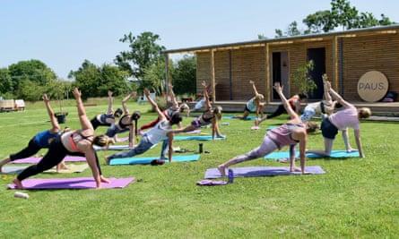 Outdoor Yoga
