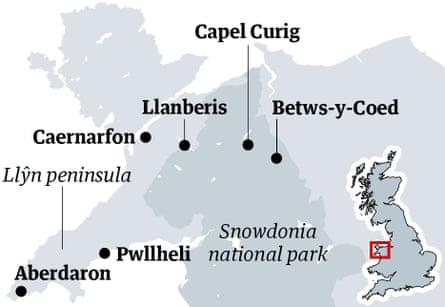 Wales map