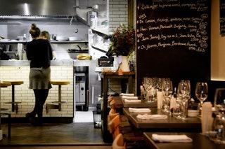 A daily menu is chalked up on the board and the  staff are very honest about the food and drink highlights they'll do...